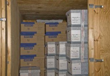 Service de garde-meubles pour entreprises - archivage de documents