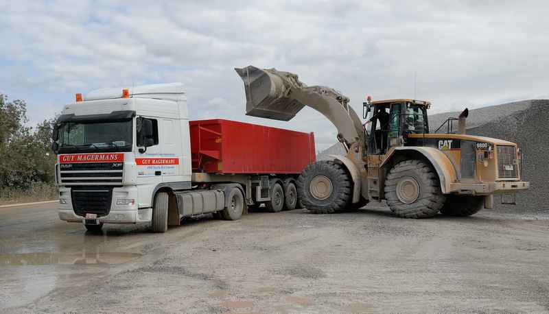 Transports par semi-remorque benne